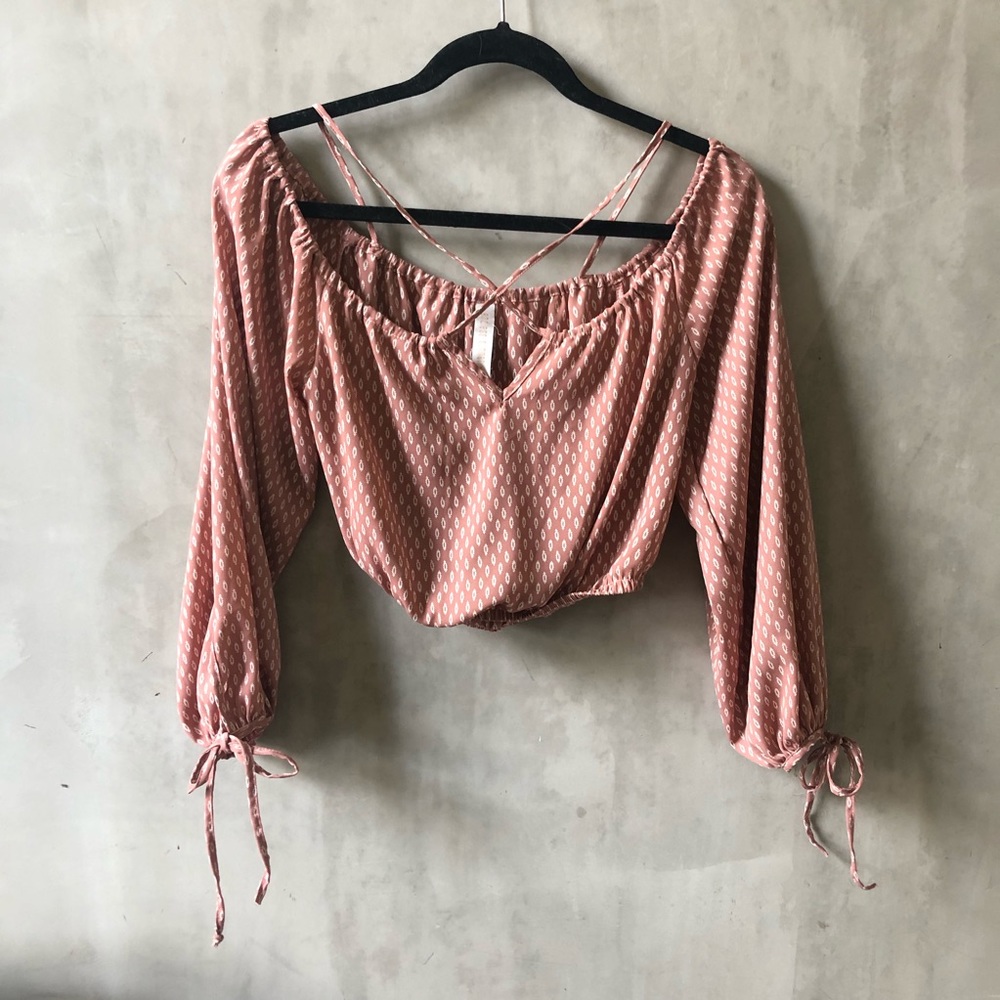 Cropped Boho Top